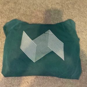 American Eagle Green Hoodie